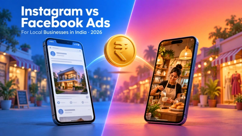 Instagram Ads vs Facebook Ads for Local Businesses in India: Where Your Money Works Harder