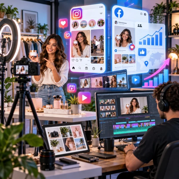 Social media marketing strategy and growth